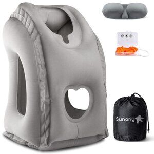 Sunany Travel Pillow (Inflatable Neck Pillow) NEW IN PACKAGE